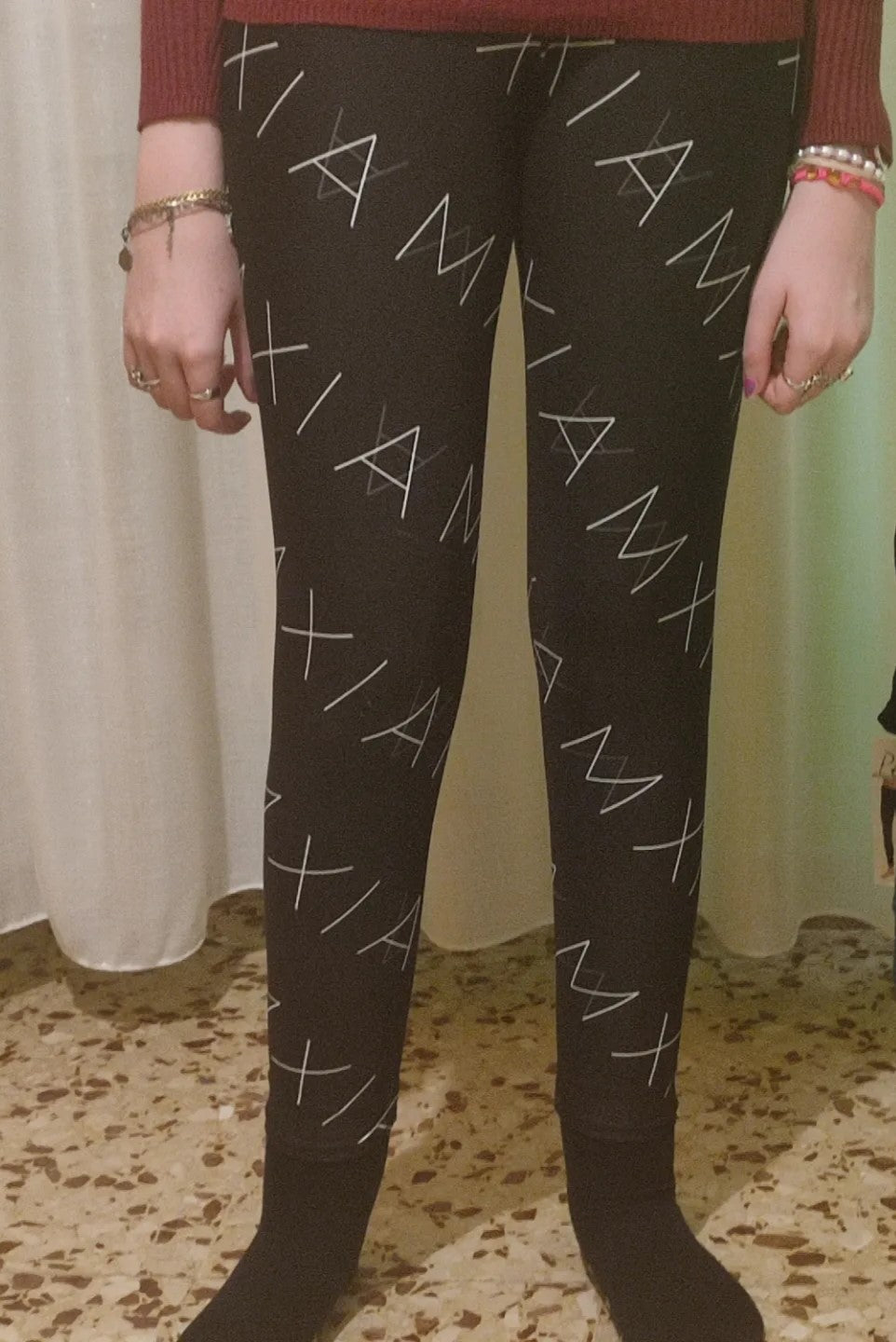 Leggings - All Over Mirror Logo