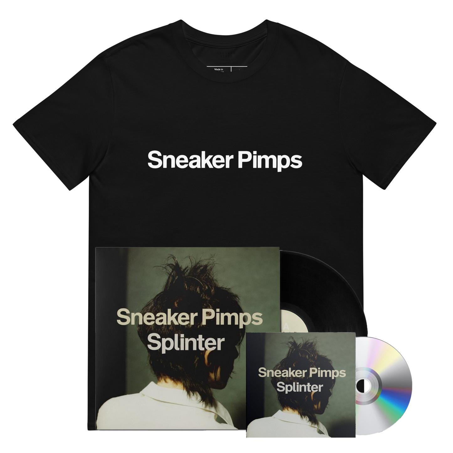 20% Off Bundle - Splinter Vinyl, CD, T-Shirt