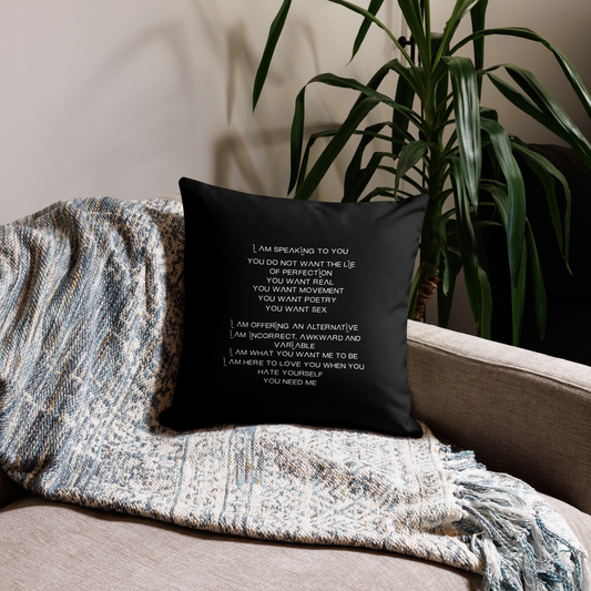 Premium Pillow - IAMX Manifesto