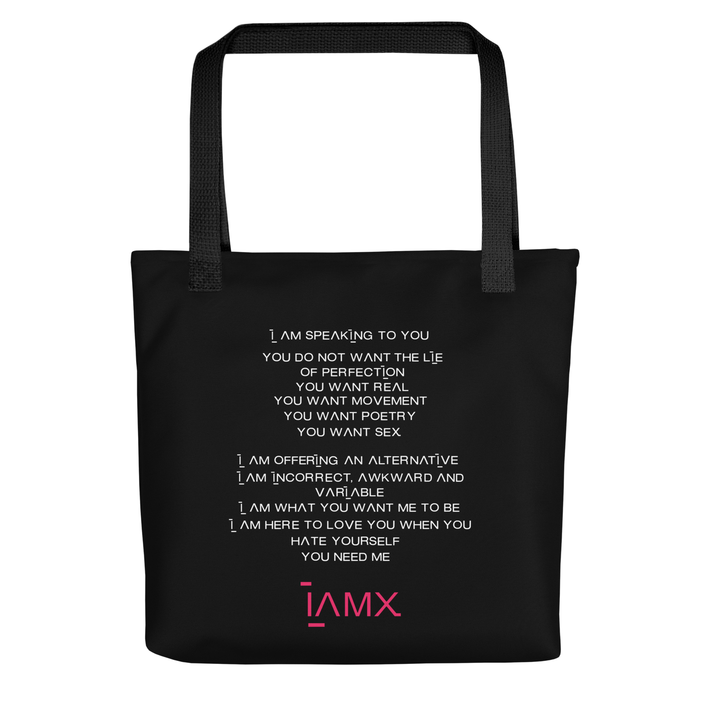 Tote Bag - IAMX Manifesto