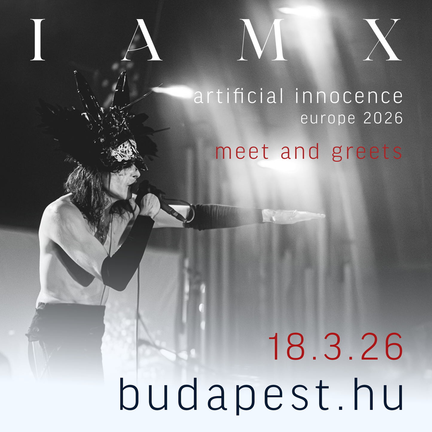 Meet and Greet | 18.3.26 | Budapest, HU | Dürer Kert