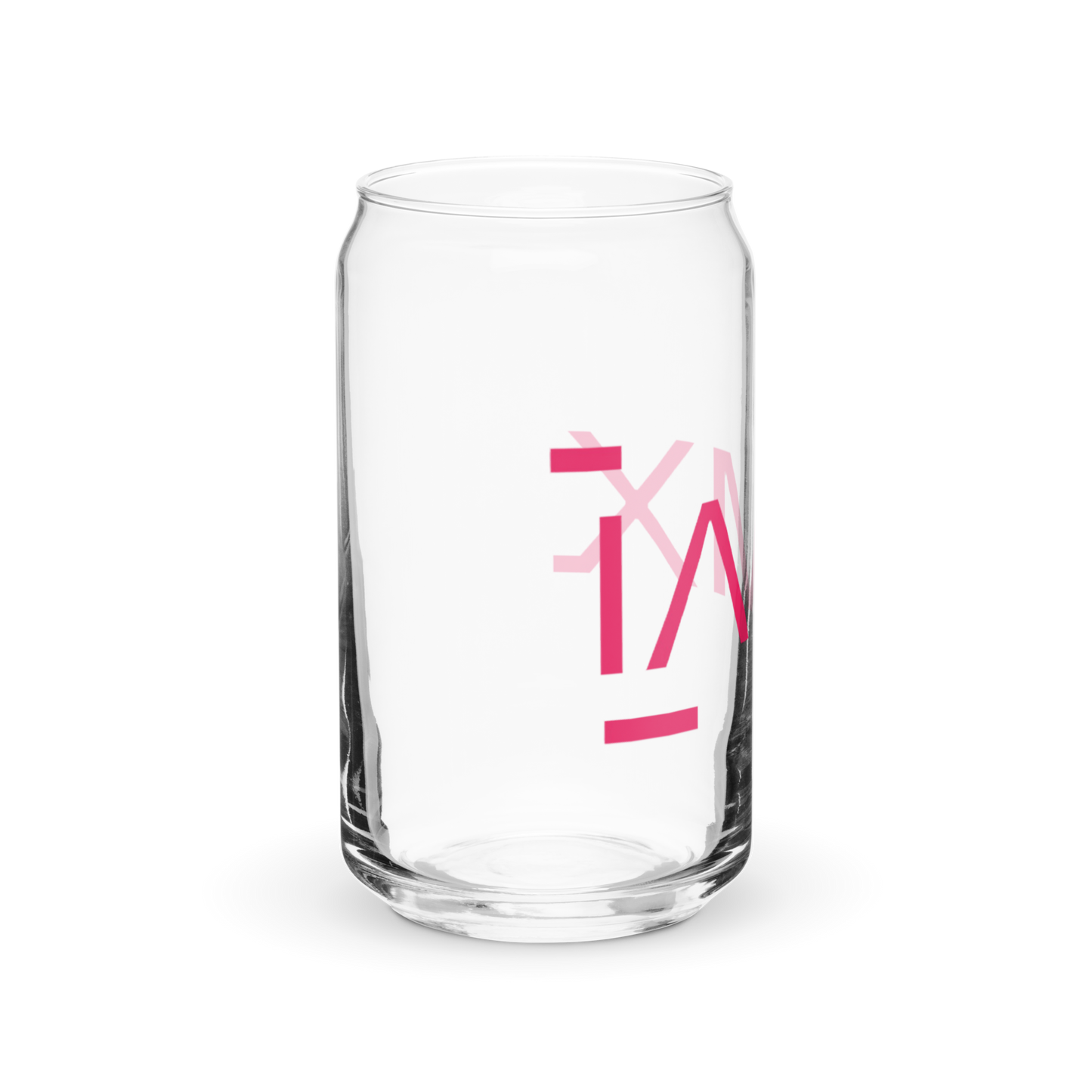 Drinking Glass - Kiss + Swallow Logo