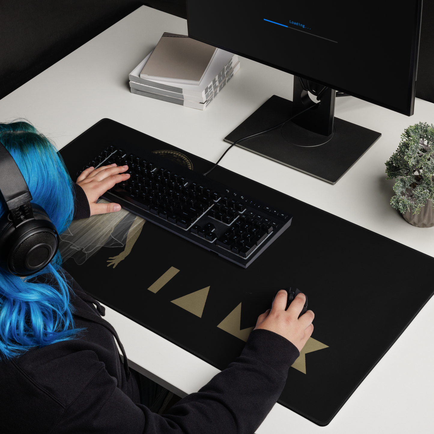 Gaming Mouse Pad - Ghost