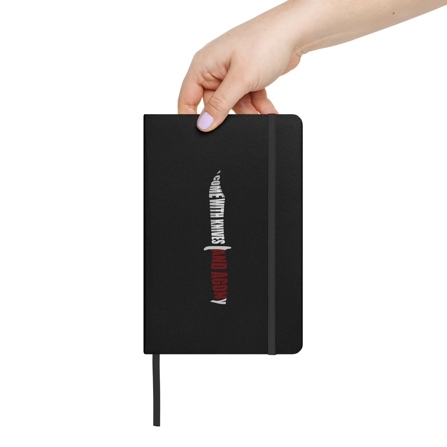 Hardcover Notebook - I Come With Knives