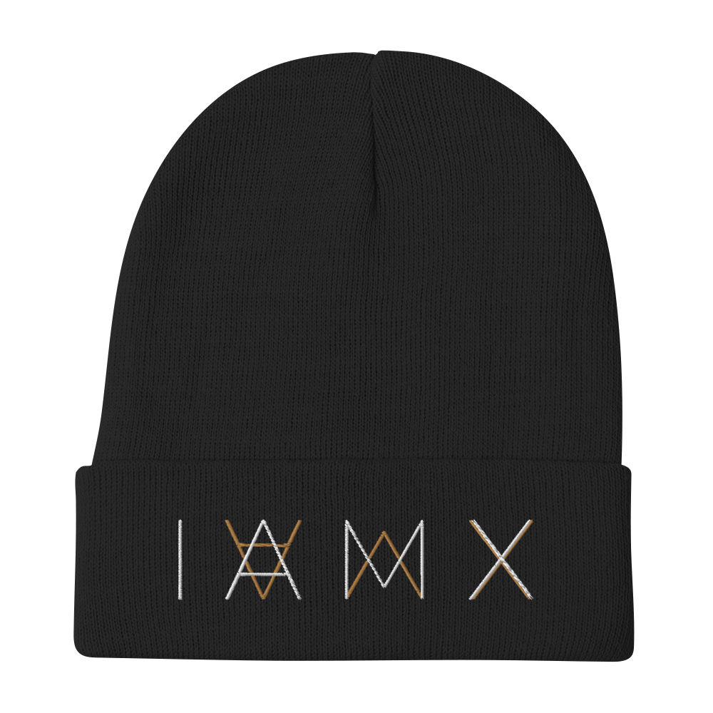 IAMX Mirror Logo Embroidered Beanie