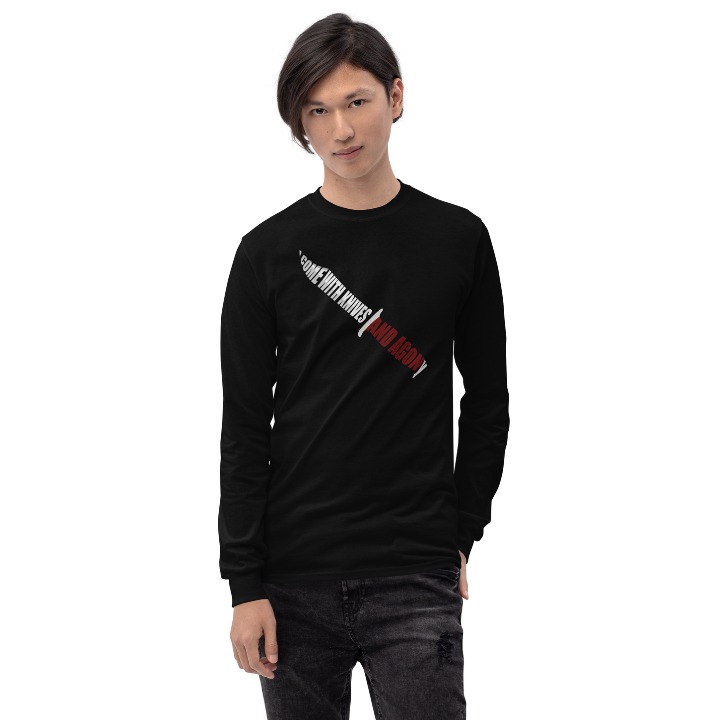 Long Sleeve Shirt Men’s - I Come With Knives