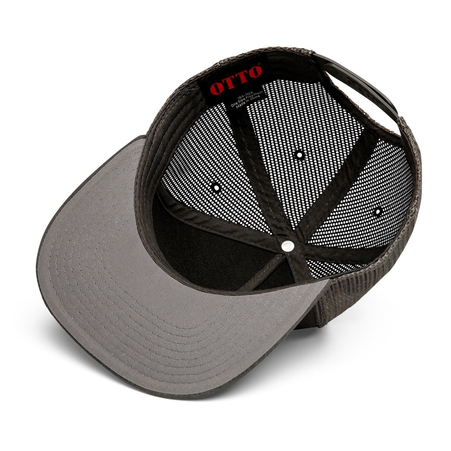 Trucker Hat - Mirror Logo (Charcoal Grey)