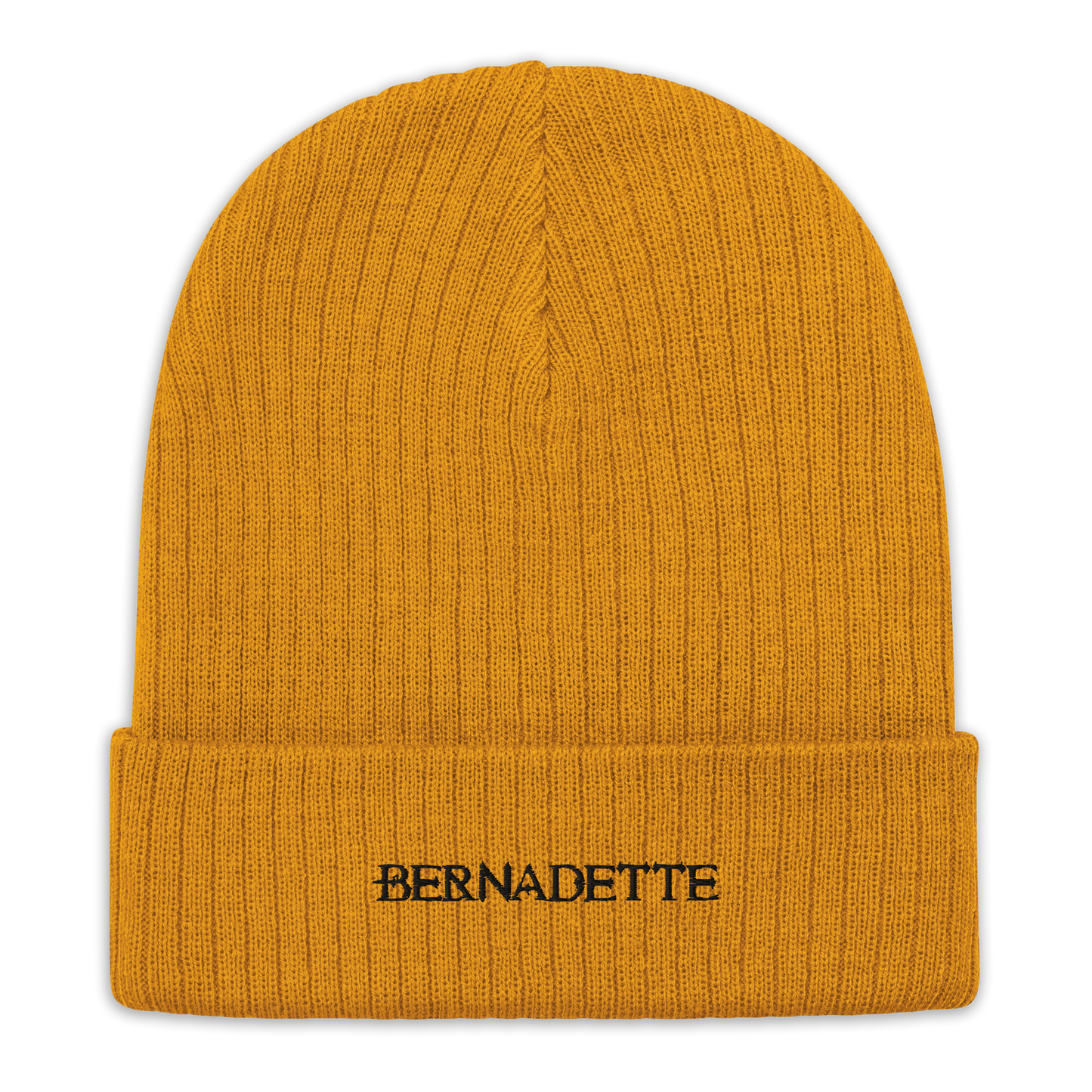 Rib-Knit Beanie - Bernadette