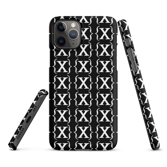 Snap Case for iPhone® - {X} Logo Pattern