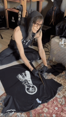 Custom Signed IAMX Tour Shirt