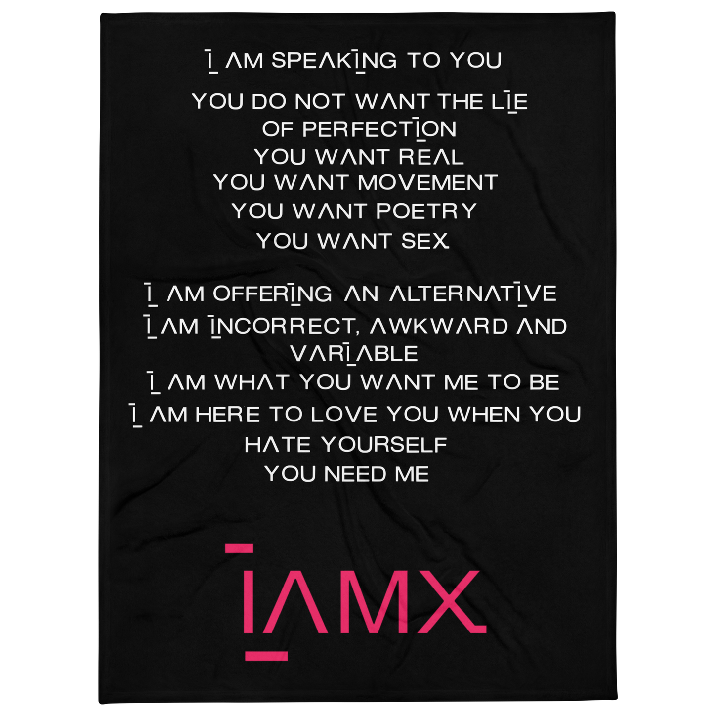 Throw Blanket - IAMX Manifesto