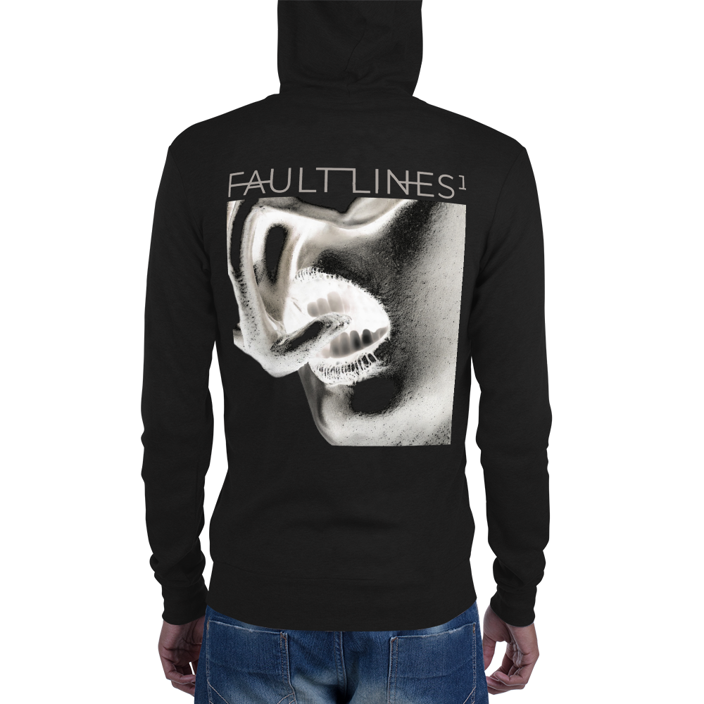 Zip Hoodie Unisex - Fault Lines¹