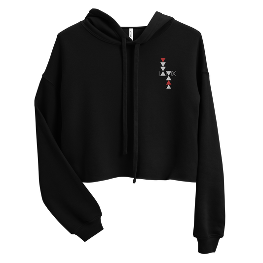 Cropped Hoodie - Kingdom Of Welcome Addiction Embroidered Logo